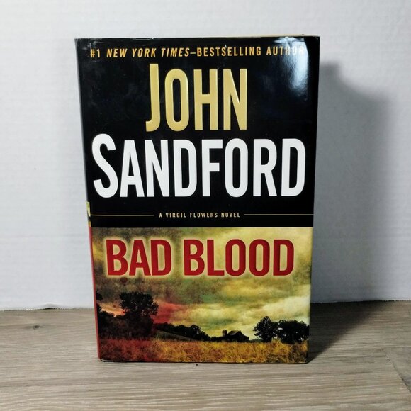 1st Print John Sandford Bad Blood (Virgil Flowers #4) 1st Ed Hardcover Book 2010 - Picture 1 of 5
